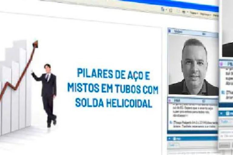 Lançamento do Manual de Pilares de Aço e Mistos em Tubos com Solda Helicoidal